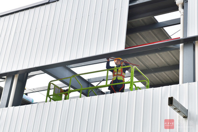 圖文:廠房建設忙